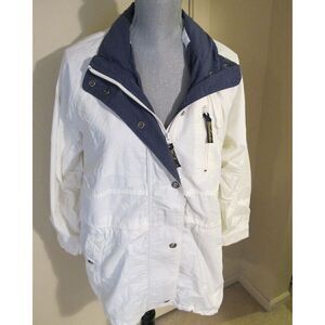Women's Medium Woolrich Spring/Fall Hooded‎ Vented Jacket